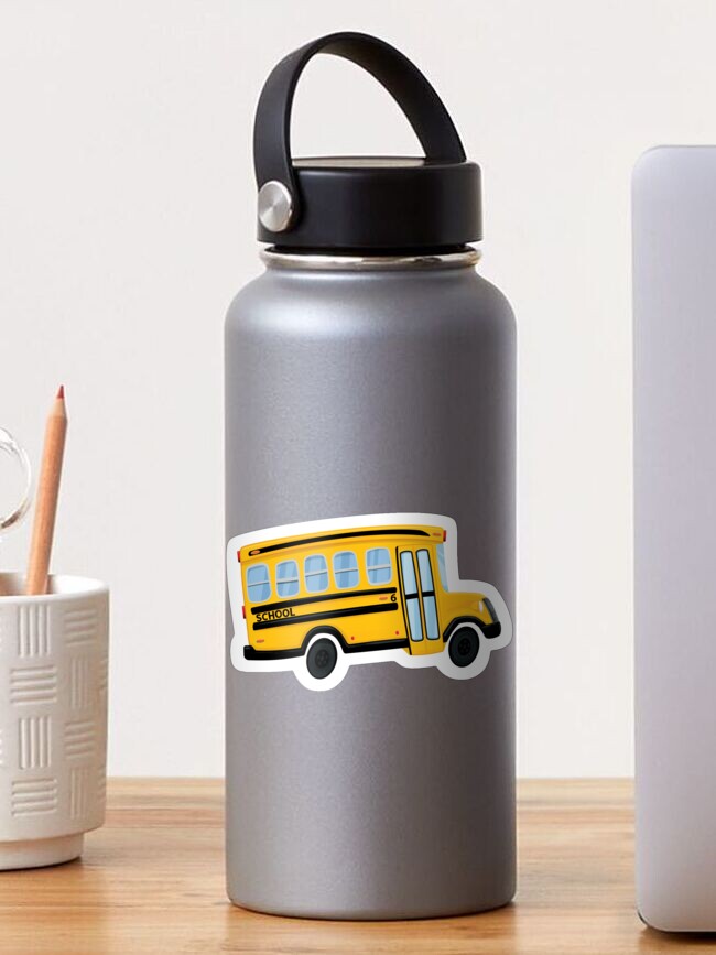 This bus water bottle is SO cute and my boys are obsessed with it