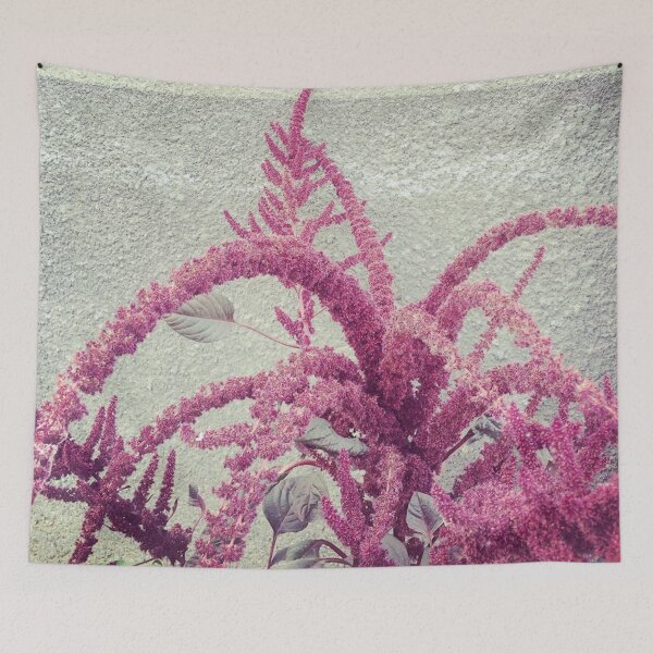 Item preview, Pink Flowers by the wall designed and sold by JulietTurnbull.
