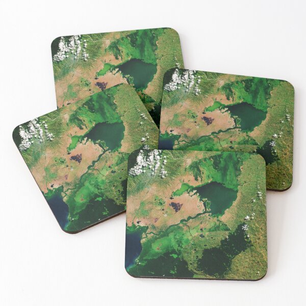 Item preview, Lake George, Uganda from space designed and sold by Raureif.