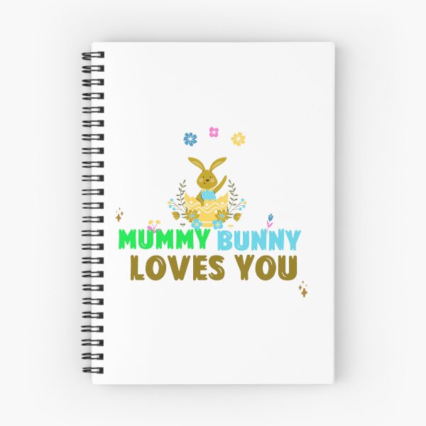Item preview, Camiseta retro de Pascua "Mummy Bunny Loves You". designed and sold by AllThingsPuffa.