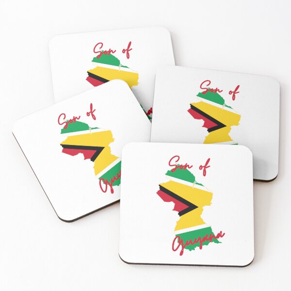 Item preview, Son of Guyana Map Flag designed and sold by NovawayDirect.