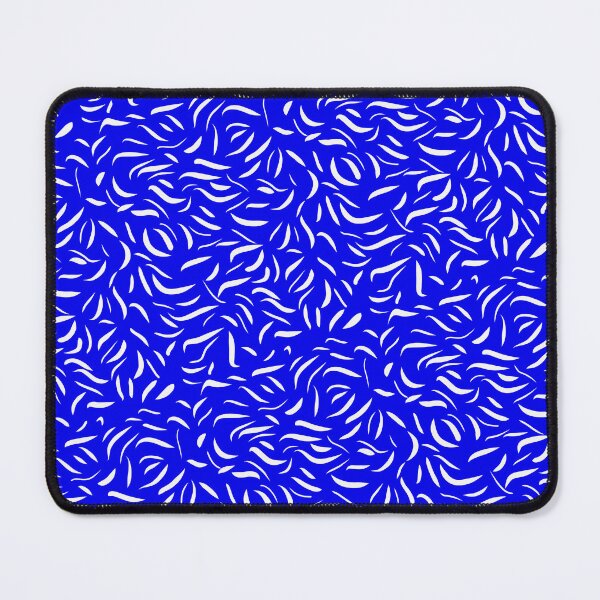 Item preview, Blue and White Abstract Lines designed and sold by Anna Prendergast.