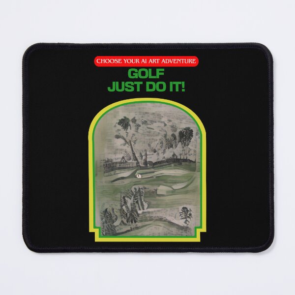 Item preview, Golf Just Play It AI Generated Art designed and sold by patricklevar.