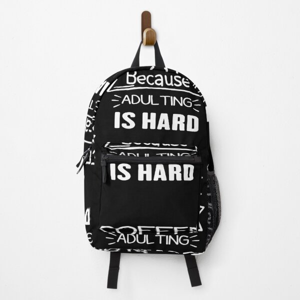 Item preview, COFFEE Because ADULTING IS HARD , coffee and sarcasm designed and sold by justbejoker.