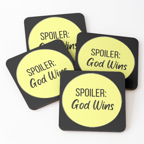 Item preview, Spoiler: God Wins Trending designed and sold by samfromsamuel ⭐⭐⭐⭐⭐.