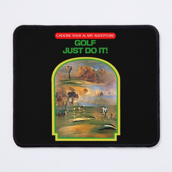 Item preview, Golf Just Play It AI Generated Art designed and sold by patricklevar.