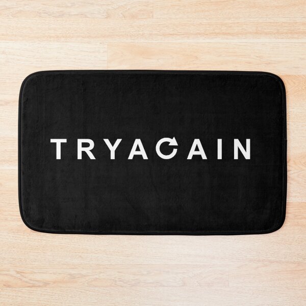 Item preview, TRY AGAIN - Motivational Quotes For Success designed and sold by anjanaartz.