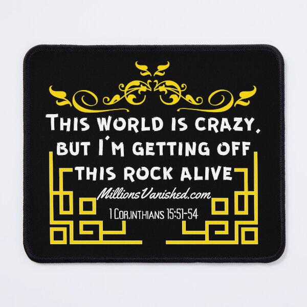 Heaven's Gate - Funny Christian Mouse Pad