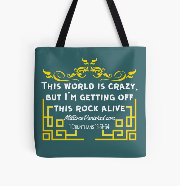 Heaven's Gate - Funny Christian  All Over Print Tote Bag