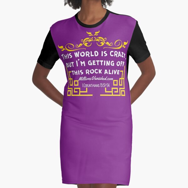 Heaven's Gate - Funny Christian  Graphic T-Shirt Dress