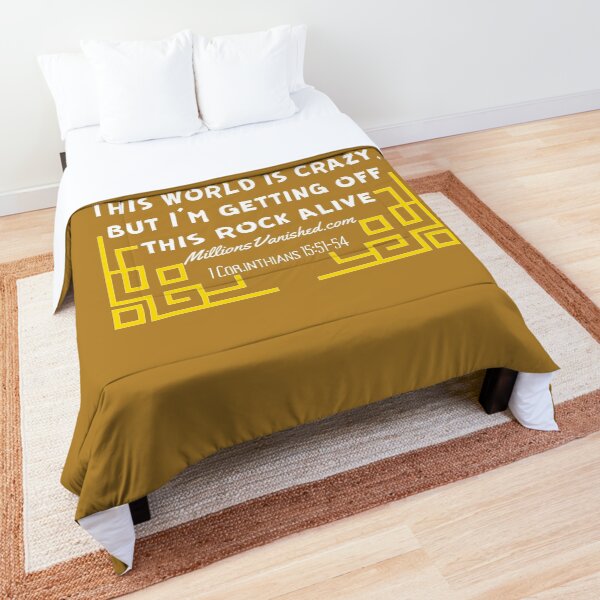 Heaven's Gate - Funny Christian Comforter