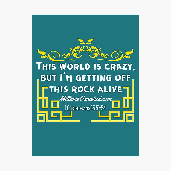 Heaven's Gate - Funny Christian Photographic Print
