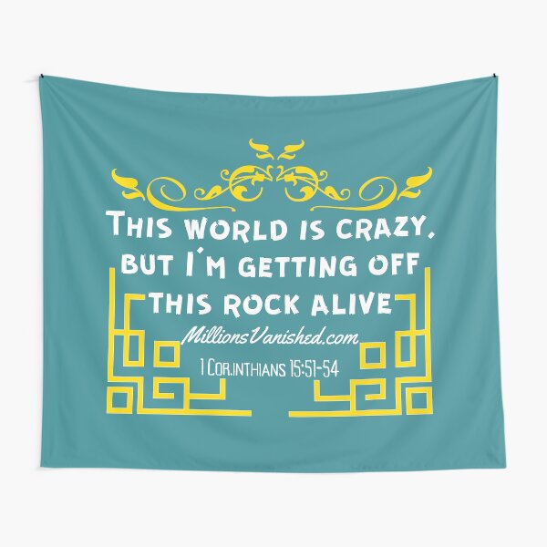 Heaven's Gate - Funny Christian Tapestry