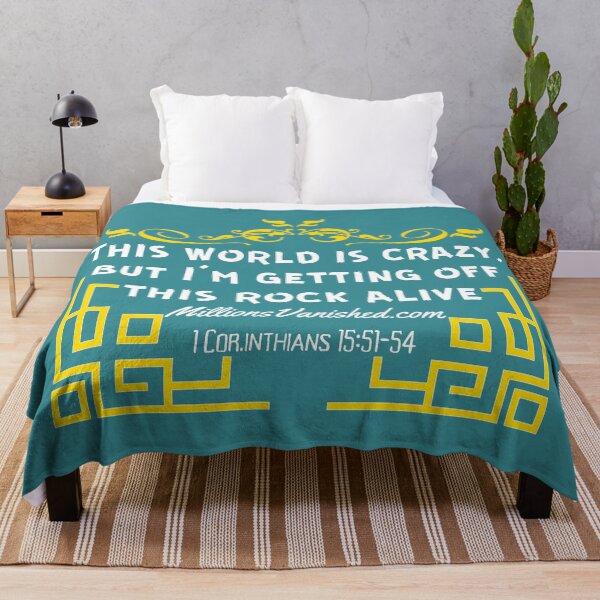Heaven's Gate - Funny Christian Throw Blanket