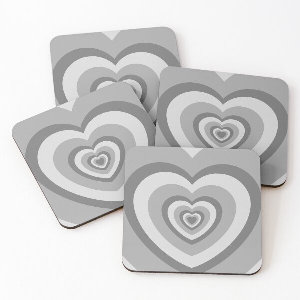Item preview, Grey Hearts designed and sold by Beeroclock.