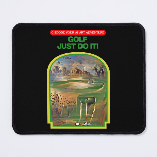 Item preview, Golf Just Play It AI Generated Art designed and sold by patricklevar.