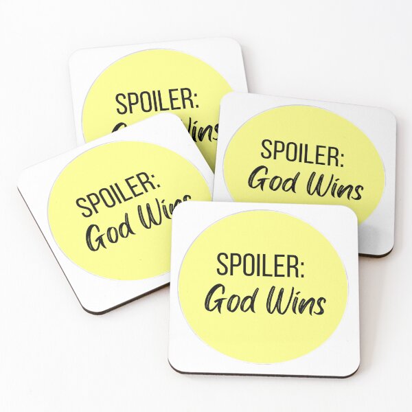 Item preview, Spoiler: God Wins Trending designed and sold by samfromsamuel ⭐⭐⭐⭐⭐.