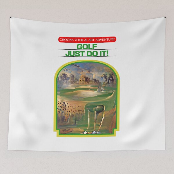 Item preview, Golf Just Play It AI Generated Art designed and sold by patricklevar.