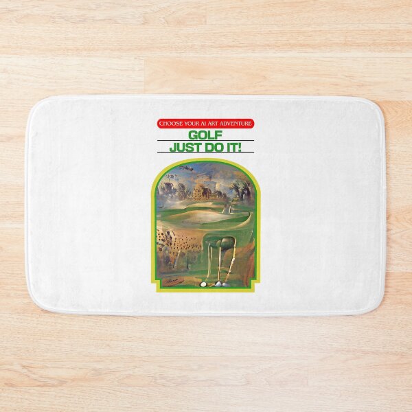 Item preview, Golf Just Play It AI Generated Art designed and sold by patricklevar.