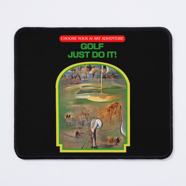 Item preview, Golf Just Play It AI Generated Art designed and sold by patricklevar.