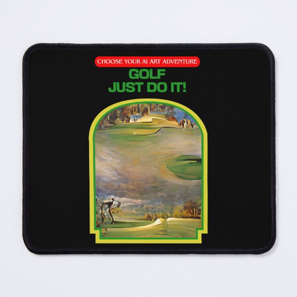 Item preview, Golf Just Play It AI Generated Art designed and sold by patricklevar.