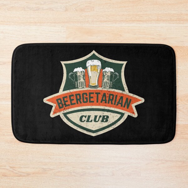 Item preview, Beergetarian Club Craft Beer Lover Brewery Pub IPA Beer Mugs Vintage Distressed designed and sold by ladylaughprints.