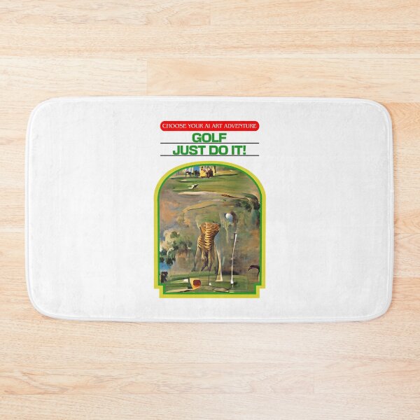 Item preview, Golf Just Play It AI Generated Art designed and sold by patricklevar.