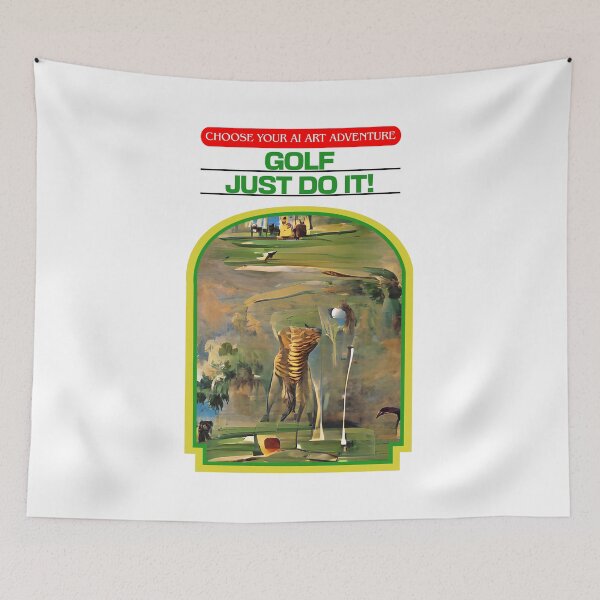 Item preview, Golf Just Play It AI Generated Art designed and sold by patricklevar.
