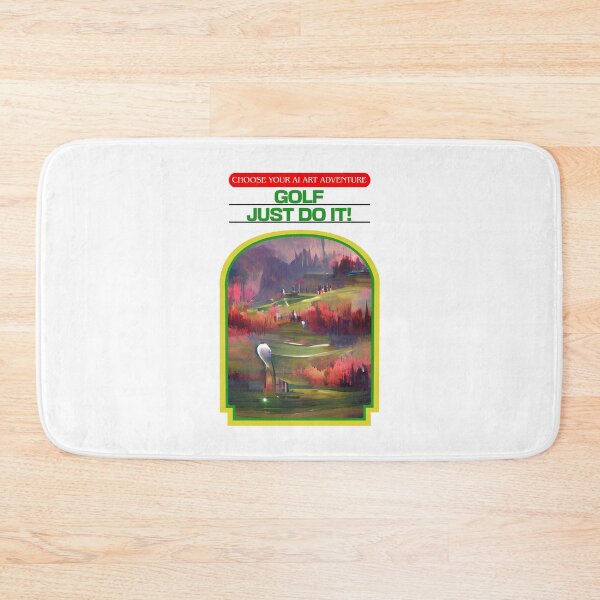 Item preview, Golf Just Play It AI Generated Art designed and sold by patricklevar.