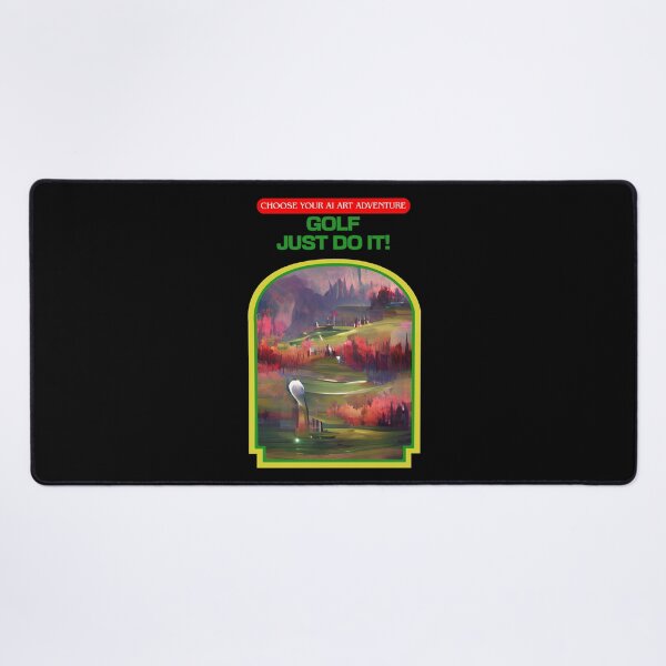 Item preview, Golf Just Play It AI Generated Art designed and sold by patricklevar.