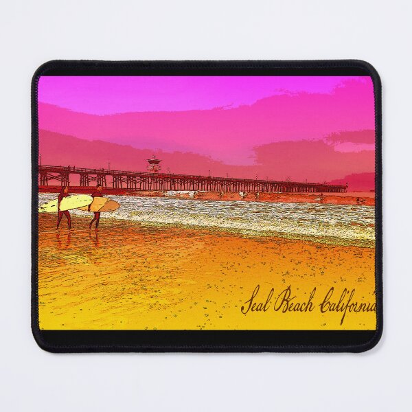 Item preview, Sunset At The Beach, Seal Beach California designed and sold by OliviaGbyKyro.