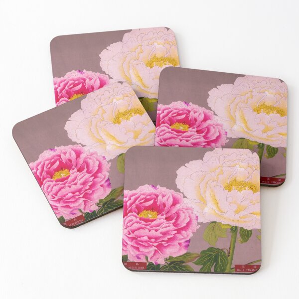 Item preview, Pink & white peonies | vintage flower artwork  designed and sold by kimmary0.