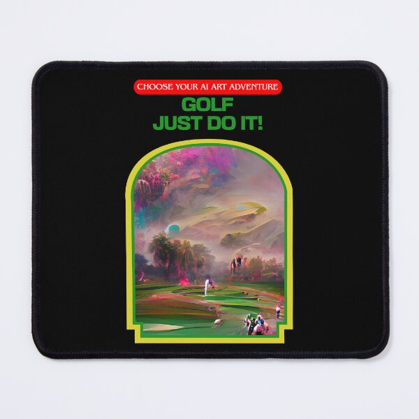 Item preview, Golf Just Play It AI Generated Art designed and sold by patricklevar.