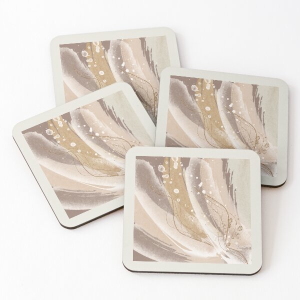 Item preview, Abstract Rushes in Taupe designed and sold by simplydesignart.