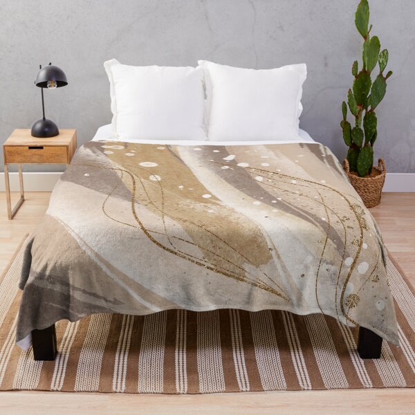 Item preview, Abstract Rushes in Taupe designed and sold by simplydesignart.