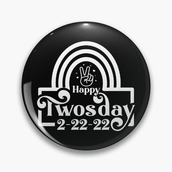 Item preview, happy twosday rainbow designed and sold by FauzIDEA.