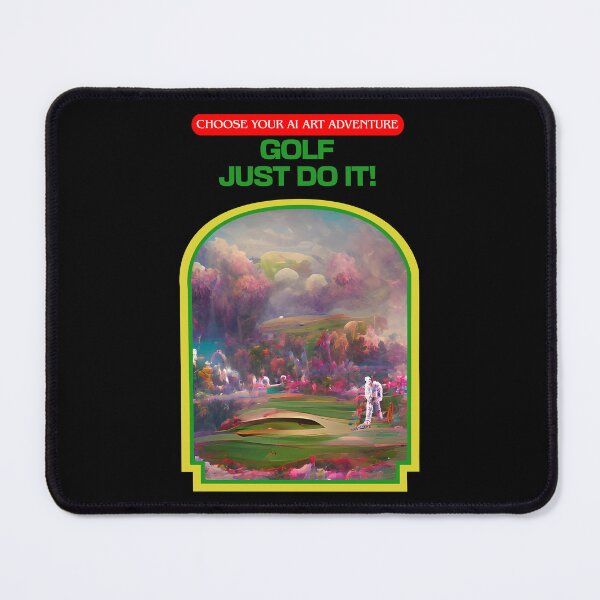 Item preview, Golf Just Play It AI Generated Art designed and sold by patricklevar.