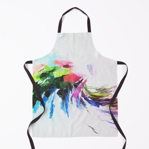 Item preview, Abstract & Colorful Seascape Painting designed and sold by A Deniz Akerman.