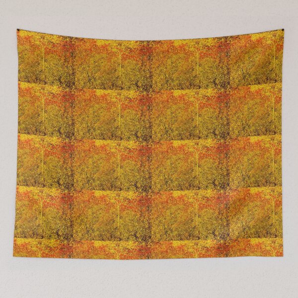 Item preview, Stylized Golden and Red Shining Fall Foliage  designed and sold by Mallorn.