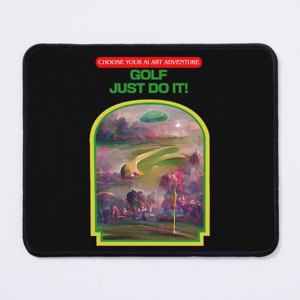 Item preview, Golf Just Play It AI Generated Art designed and sold by patricklevar.