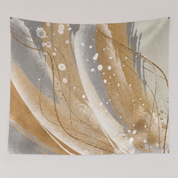 Item preview, Abstract Rushes in Harvest designed and sold by simplydesignart.