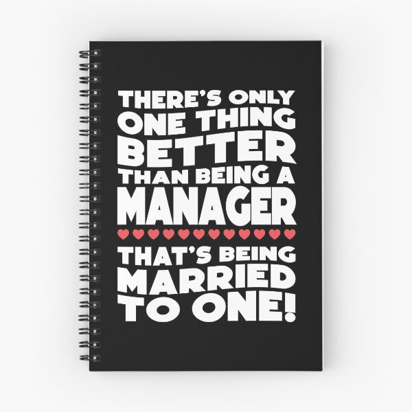 Item preview, BEING A MANAGER - MARRIED TO ONE designed and sold by w1ckerman.