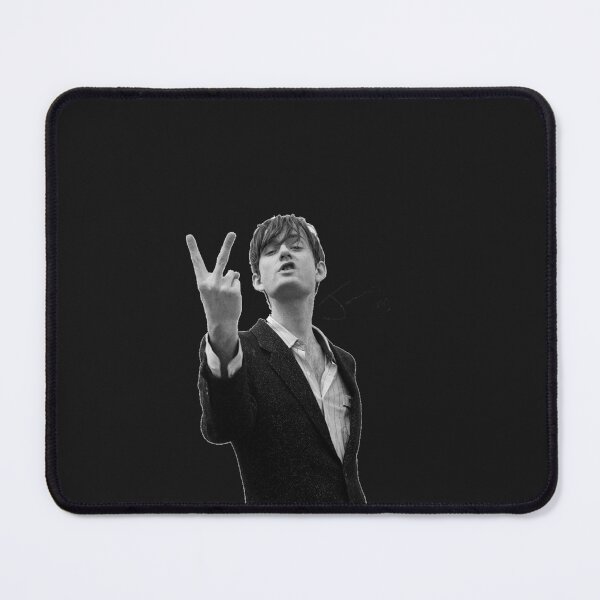 Item preview, Jarvis Cocker Outline V Sign Artwork with Autograph Clear Background Iconic Classic T-Shirt designed and sold by KEVINELLIOT.