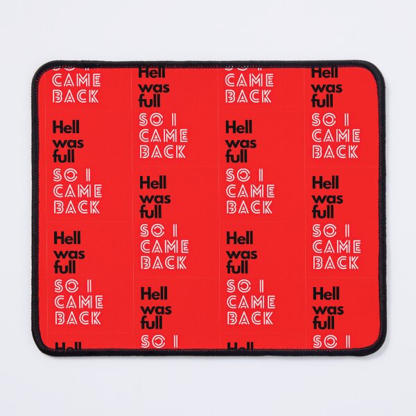 Item preview, Hell was full so I came back designed and sold by Stationeryamore.