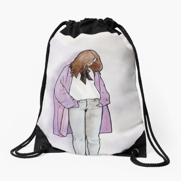 Cozy Cardigan Drawstring Bag