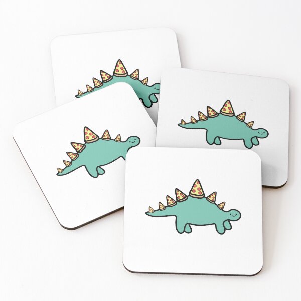 Item preview, Pepperoni pizza dinosaur cute stegosaurus doodle designed and sold by Captain-Jackson.