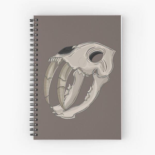 Item preview, Saber tooth tiger skull designed and sold by Purplepugprints.