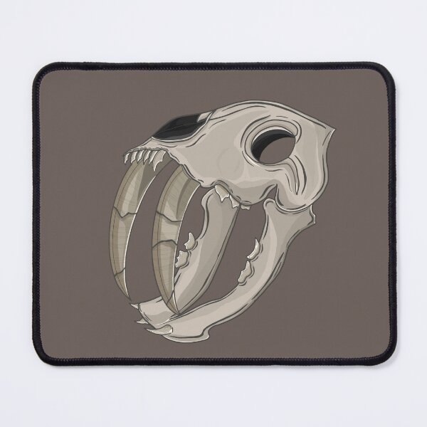 Item preview, Saber tooth tiger skull designed and sold by Purplepugprints.