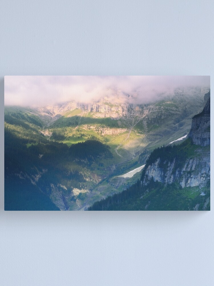 Thumbnail 1 of 3, Canvas Print, Somewhere in Middle-earth designed and sold by Mallorn.