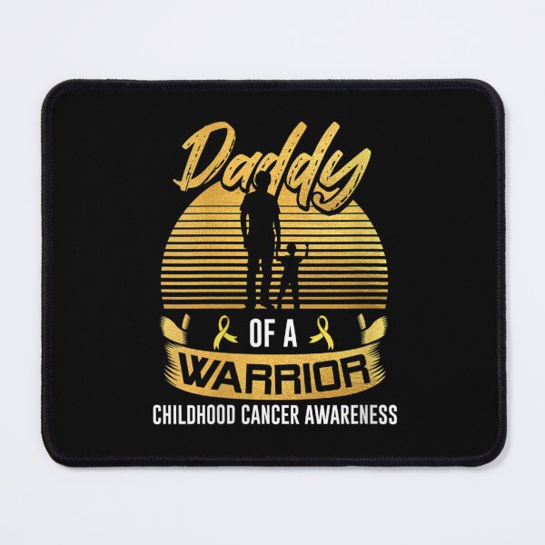 Item preview, Daddy Of A Warrior Childhood Cancer Awareness Fighter Support - Daddy Of Warrior designed and sold by JenniaStore.